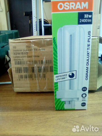 Лампа osram dulux T/E 32 W/840 plus GX24q-3 Лампа osram dulux T/E 32 W/840 plus GX24q-3