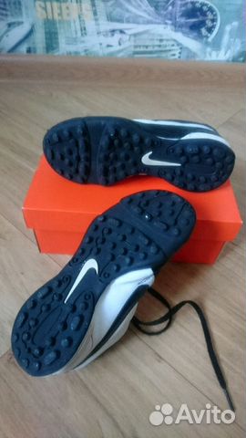 Шиповки nike JR tiempo RIO II TF размер 13,5