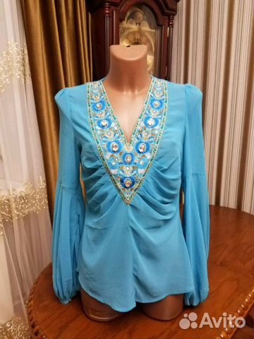 Нарядная кофта блузка фирмы Gizia Нарядная кофта блузка фирмы Gizia