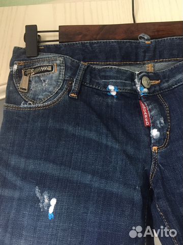 Dsquared2 укороченные джинсы 40it оригинал
