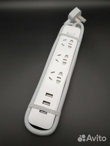 Удлинитель Xiaomi Power Strip (3 розетки + 3 USB)