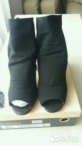 Ботильоны открытые р.38