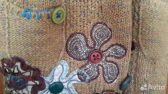 Эксклюзивное новое вязаное платье Desigual