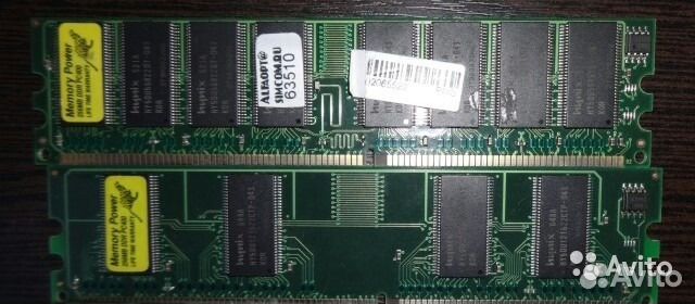 Память DDR1 256 Mb