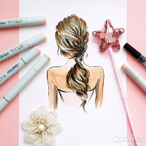 Fashion скетчинг, обучение с нуля