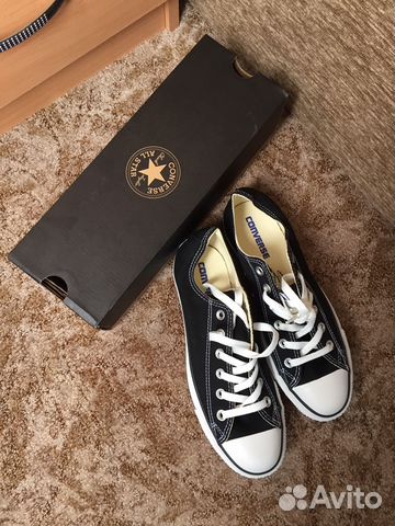 Converse OX All Star black (39 eur.), 24,5 см Converse OX All Star black (39 eur.), 24,5 см