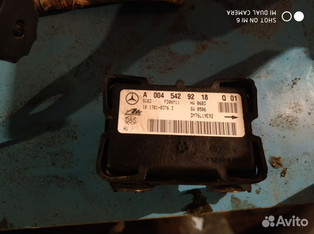 Датчик ускорения A0045429218 Mercedes W203