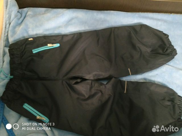 Демисезонные водооталкивающие брюки 116