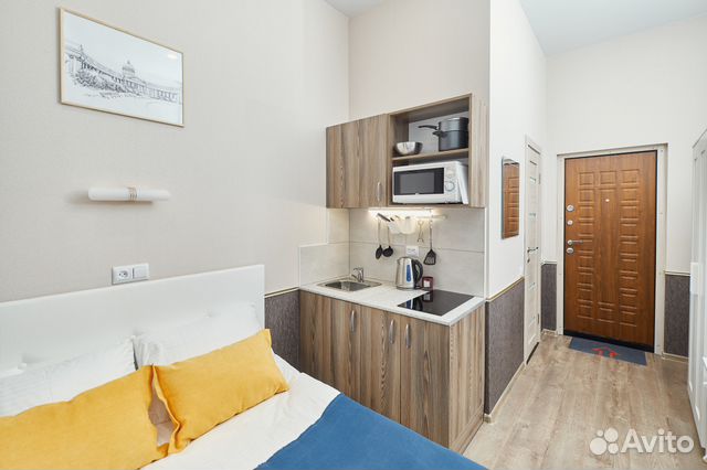 Студия, 17 м², 1/4 эт. Студия, 17 м², 1/4 эт.