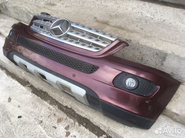 Mercedes W164 бампер передний Mercedes W164 бампер передний