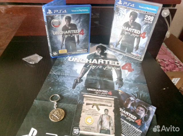 Комплект Uncharted 4 для коллекции