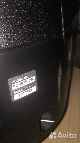 Sony kd-49xf7096