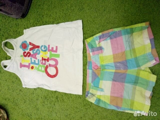 Летние вещи на девочку пакетом