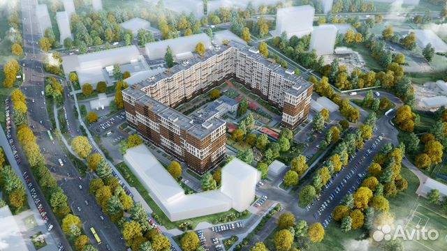 2-к квартира, 65.5 м², 12/17 эт. 2-к квартира, 65.5 м², 12/17 эт.