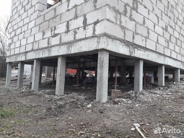 Фундамент на жб забивных железобетонных сваях ж/б