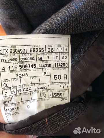 Пиджак Ermenegildo Zegna оригинал