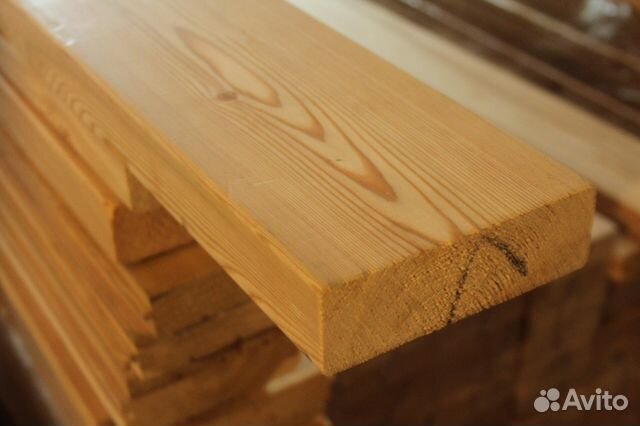 Палубная доска 28мм*142мм*4м сорт С из лиственницы