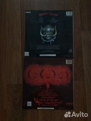 Виниловые пластинки гр. «Moterhead»-2шт Виниловые пластинки гр. «Moterhead»-2шт