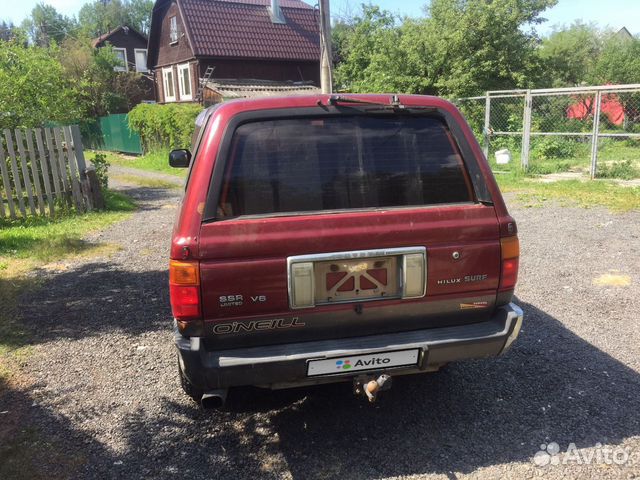 Toyota Hilux Surf 2.0 AT, 1989, 307 000 км