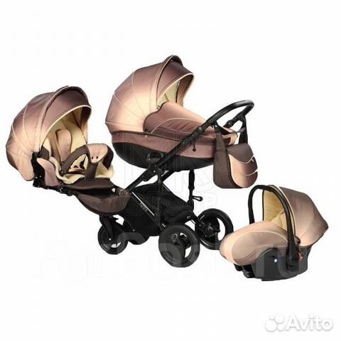Коляска Tutis Zippy Pia 3 в 1, Латвия, отличное с