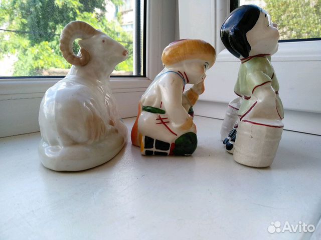 Фарфор статуэтка баран якуты СССР