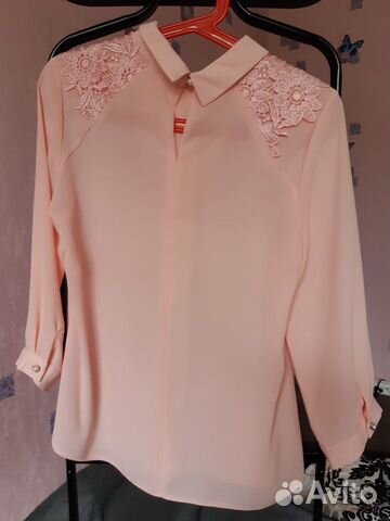 Блуза бледно-розовая Блуза бледно-розовая