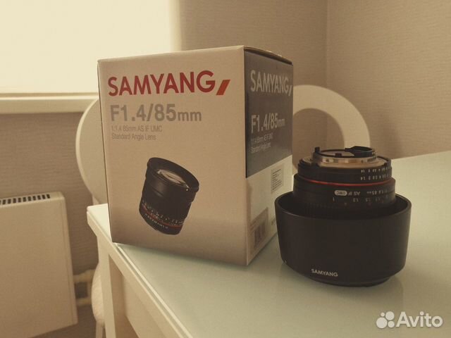 Объектив неавтофокусный Samyang f1.4/85 MM AS IF n