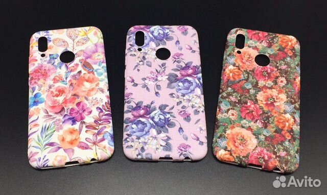 Huawei P Smart 2019 Honor 10 Lite Чехол с Цветами