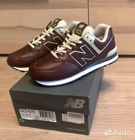 new balance 574 luxury leather