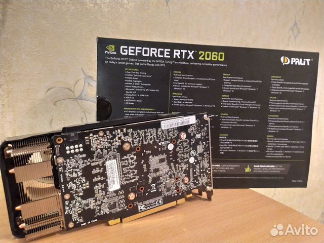 Видеокарта Palit GeForce RTX 2060 Gaming Pro