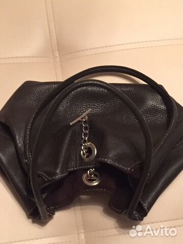 Сумка коричневая кожа