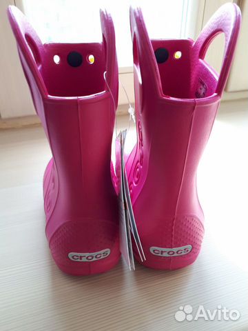Новые резиновые сапоги Crocs р.С9- С11 для девочки Новые резиновые сапоги Crocs р.С9- С11 для девочки