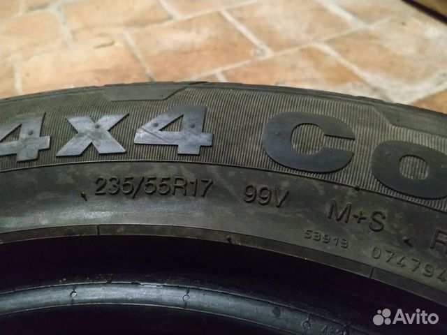 235 55 17 Continental 4x4 Contact 235 55 17 Continental 4x4 Contact