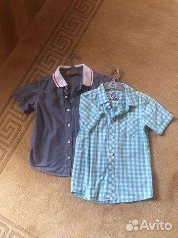 Две Рубашки Mothercare (хлопок) Две Рубашки Mothercare (хлопок)