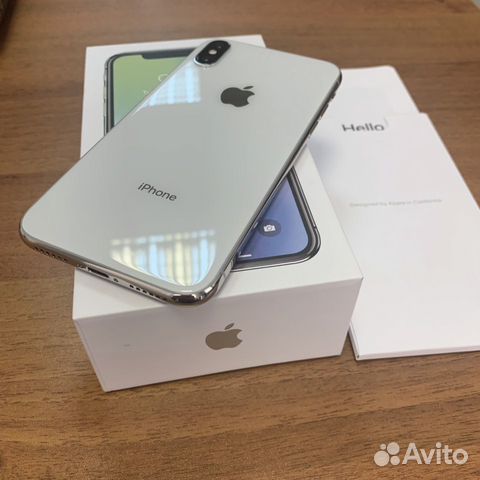 iPhone X 64 Silver Продажа-Рассрочка