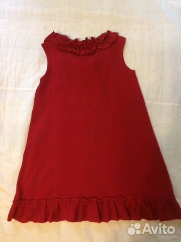 Сарафан шерстяной для девочки Benetton на 140 см Сарафан шерстяной для девочки Benetton на 140 см