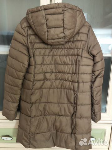 Длинный пуховик для девочки Zara