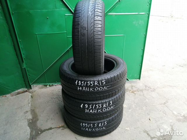 195/55/15 R15 hankook K-406 (2-2д,1-3л)