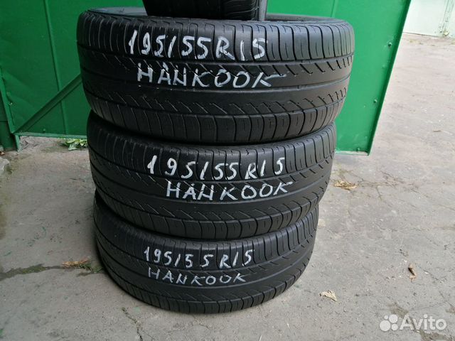 195/55/15 R15 hankook K-406 (2-2д,1-3л)