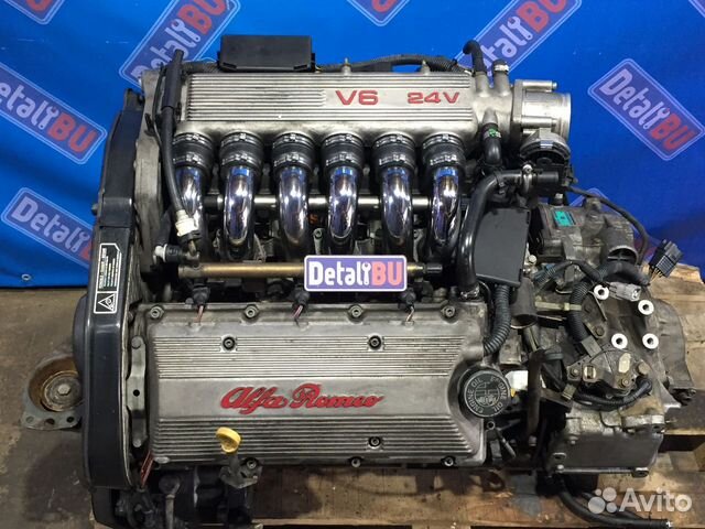 Двигатель Alfa Romeo 156 166 2.5 V6 Busso AR32405 Двигатель Alfa Romeo 156 166 2.5 V6 Busso AR32405