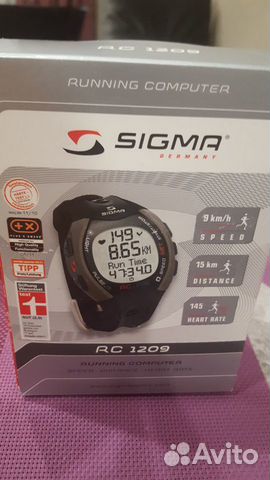 Часы-пульсометр Sigma 12.09 1209 Часы-пульсометр Sigma 12.09 1209