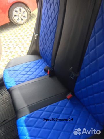 Авточехлы для Kia Rio с боковой поддержкой