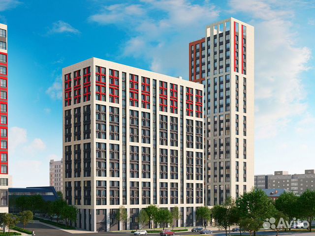 1-к квартира, 38.9 м², 4/19 эт. 1-к квартира, 38.9 м², 4/19 эт.