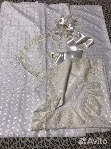 Комплект на выписку. Набор. Уголок. Конверт