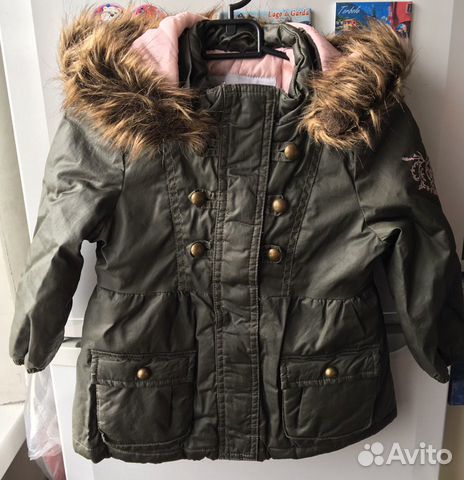 Куртка парка для девочки р. 92 Куртка парка для девочки р. 92
