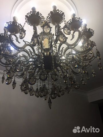 Люстра бронза