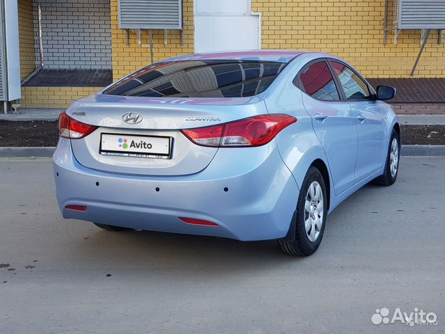 Hyundai Elantra 1.6 МТ, 2012, 105 000 км