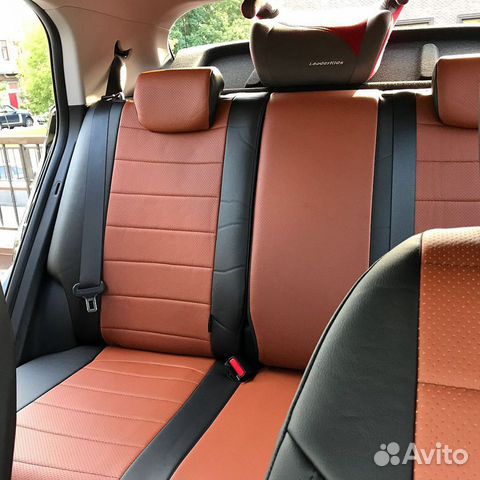 Чехлы на авто из экокожи для Hyundai Sonata