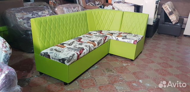 Кухонный угловой диван, со спальным местом