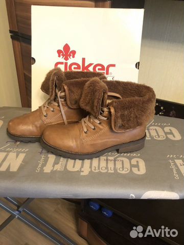 Ботинки зимние rieker р. 40 Ботинки зимние rieker р. 40